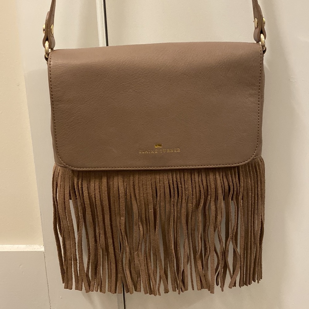 Elaine Turner- Fringe crossbody